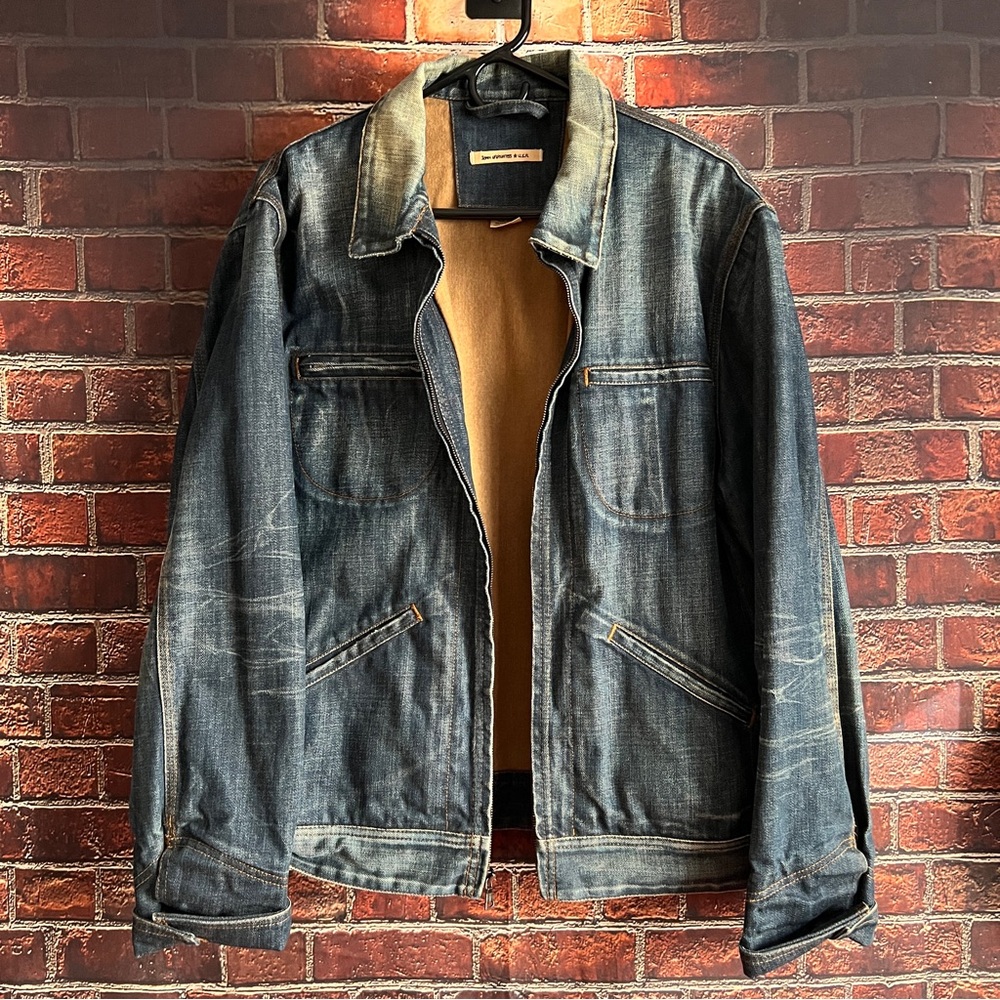 John Varvatos Blue Denim Jacket